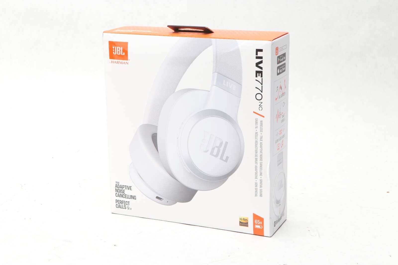 JBL LIVE 770NC Wireless Over Ear Headphones True Adaptive Noise Cancelling L13