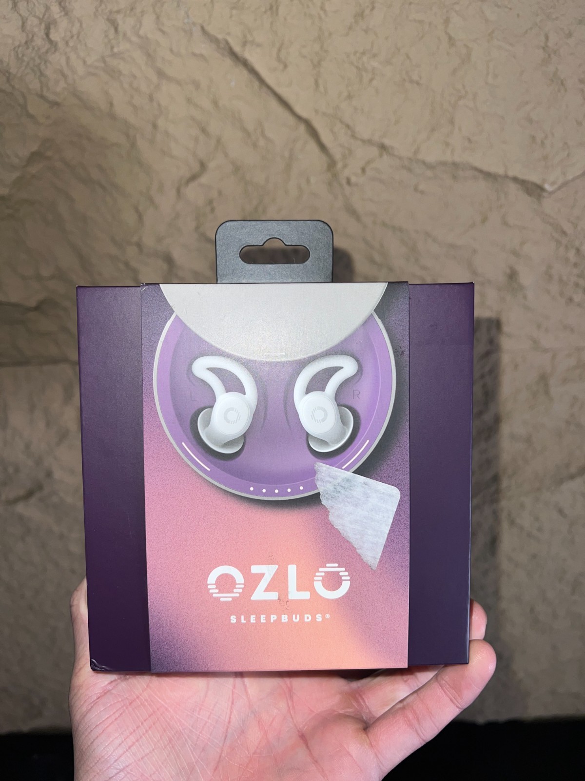 Ozlo SleepBuds Wireless Noise Masking Earbuds White with Charging Case