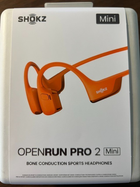 New Shokz OpenRun Pro 2 MINI Bone Conduction Sports Bluetooth Headphones Orange