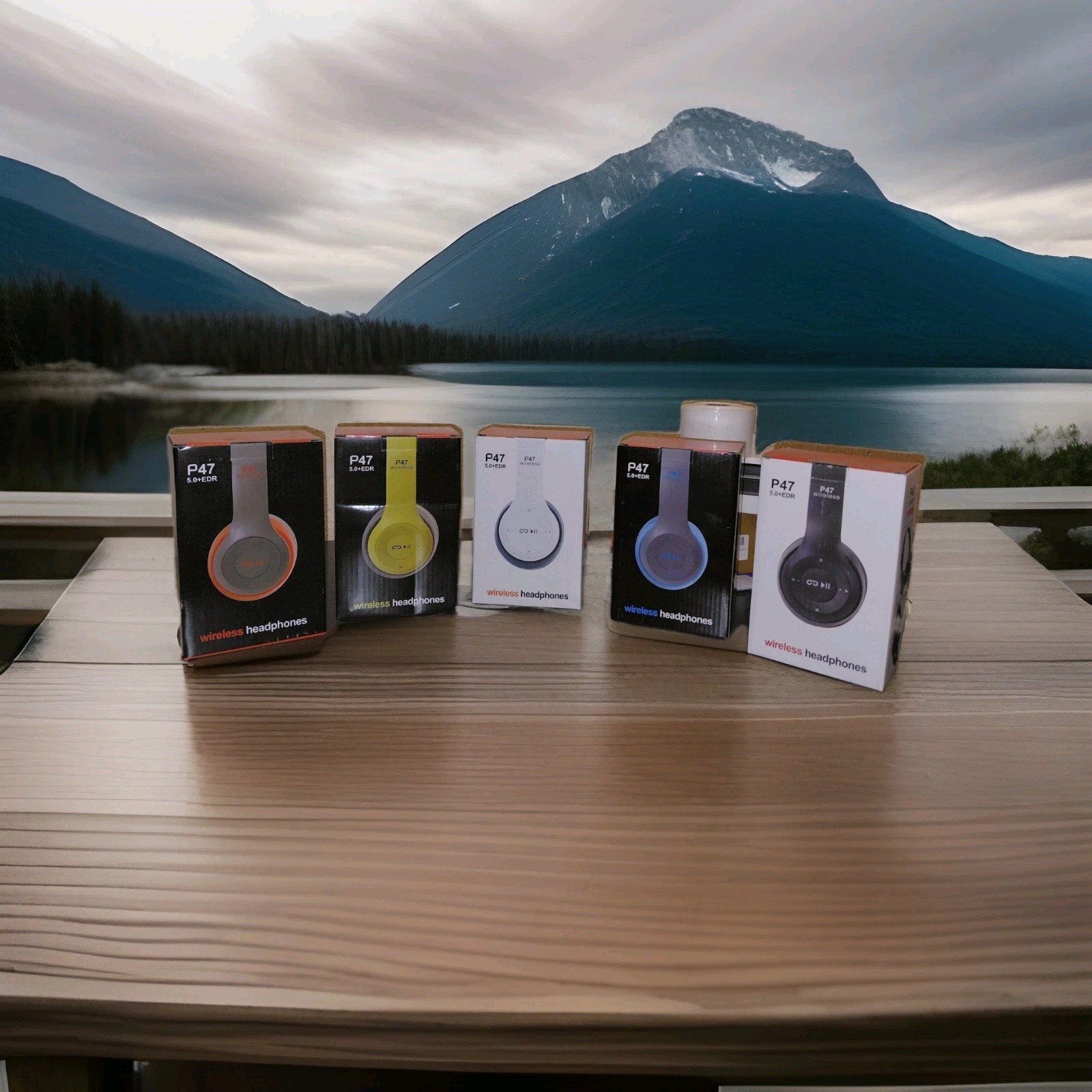 P47 5.0+EDR Wireless Bluetooth Over the Ear Headphones