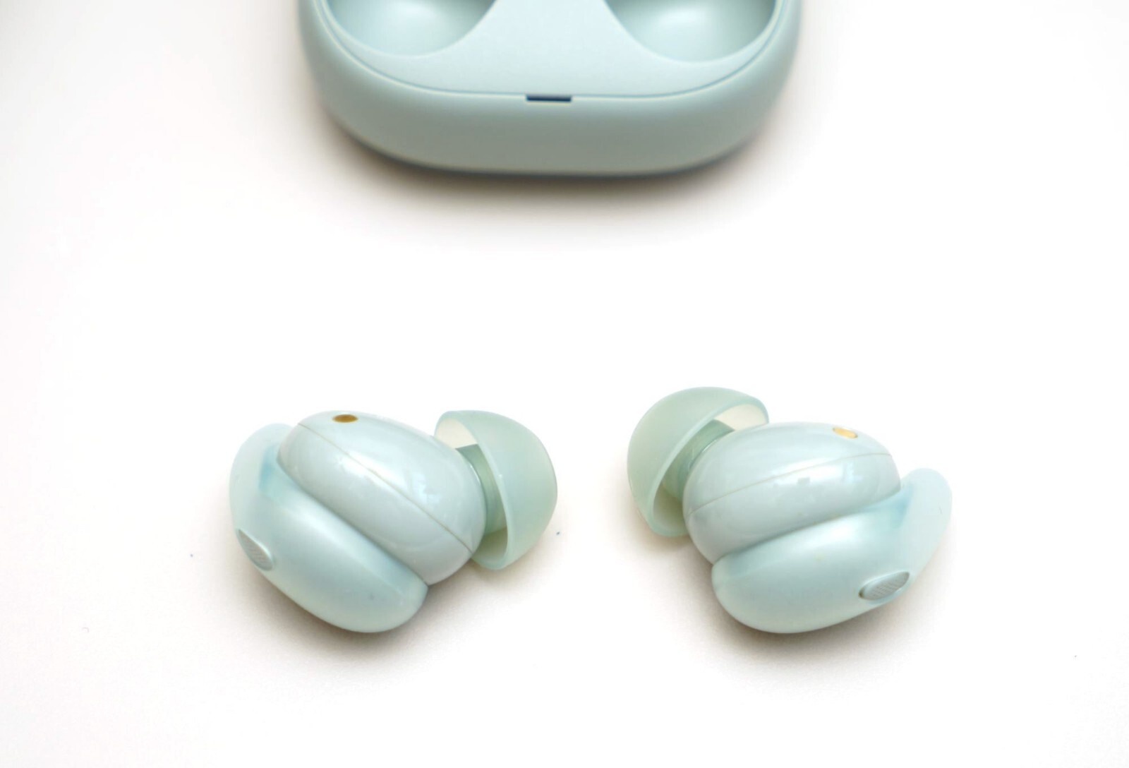 Sony WF-LS910 Earbuds Link Buds True Wireless Noise Canceling WFLS910 Sage Green