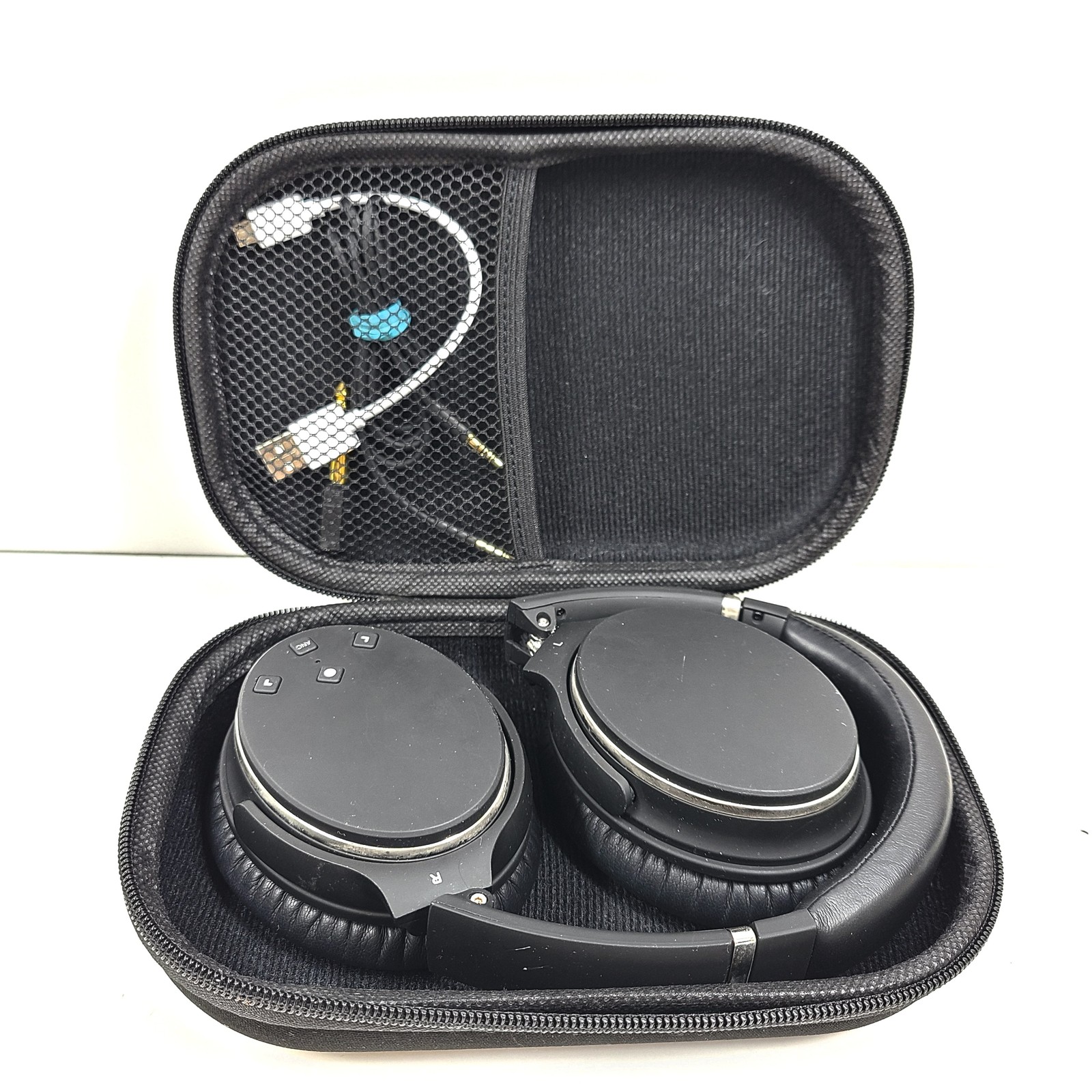 Srhythm NC25 Noise Cancelling Stereo Headphones – Black Grade A – USB-C
