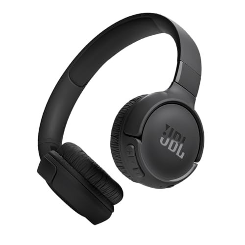 JBL Tune 520BT Wireless Bluetooth Headphones Bass Foldable Black