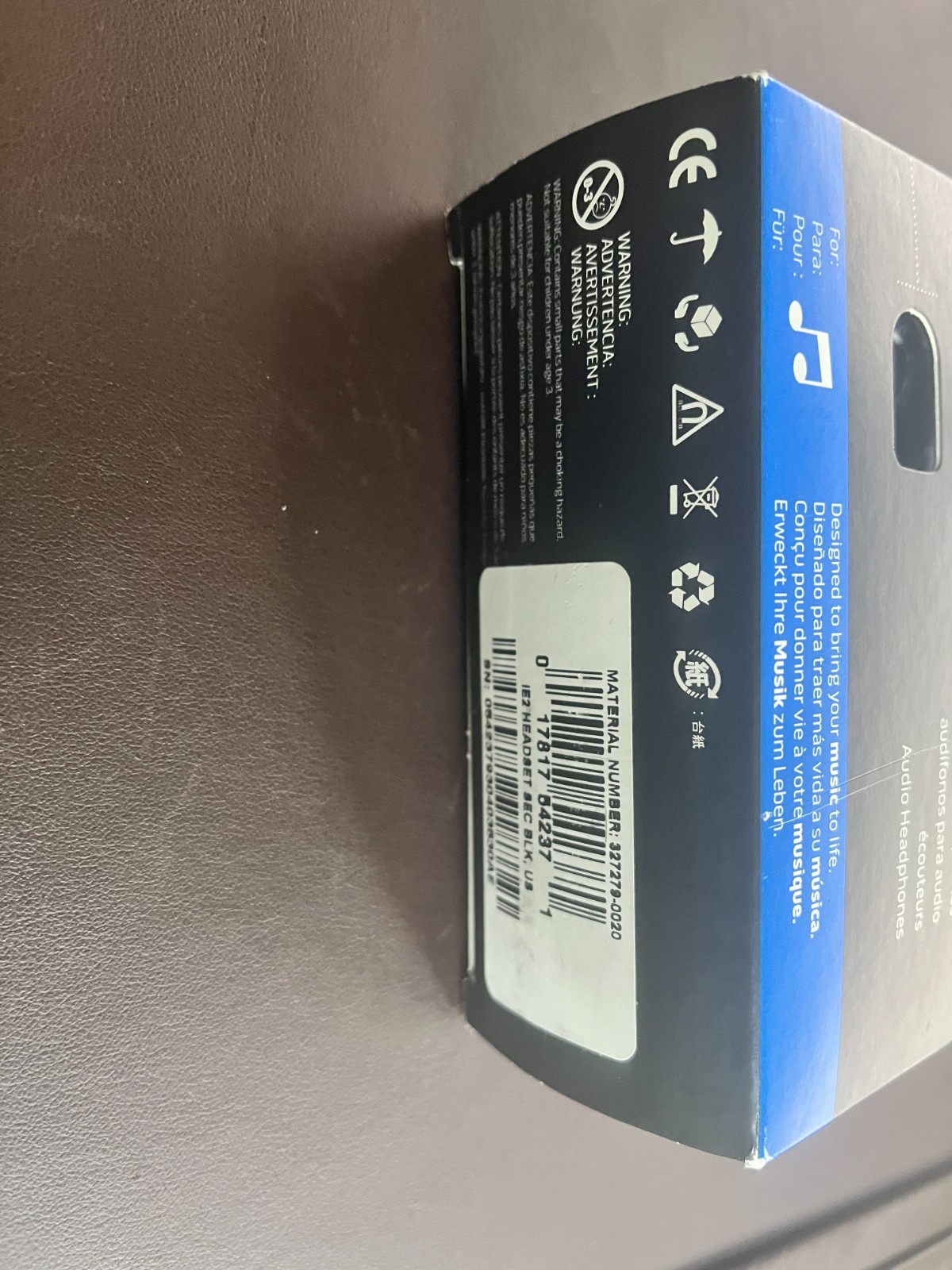 BOSE IE2 Audio Headphones Brand New *Sealed*