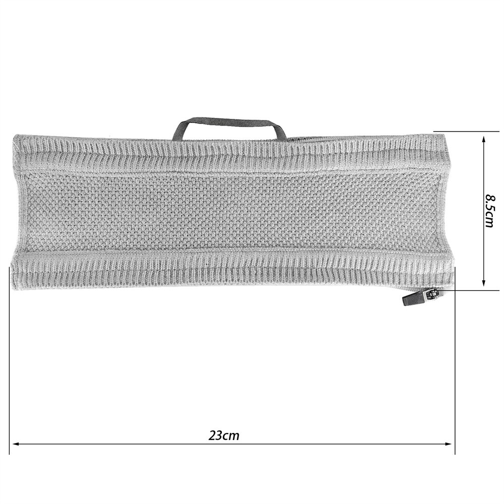 Headphone Headband Cover Knitted Zipper Cushion Protective Pad Head Headstock