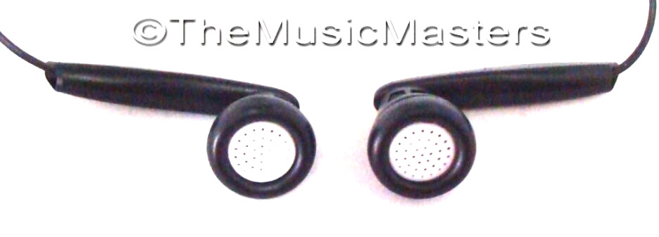 Wired 3.5mm (1/8″) Stereo Earphones Earbuds Audio Headphones Headset Black