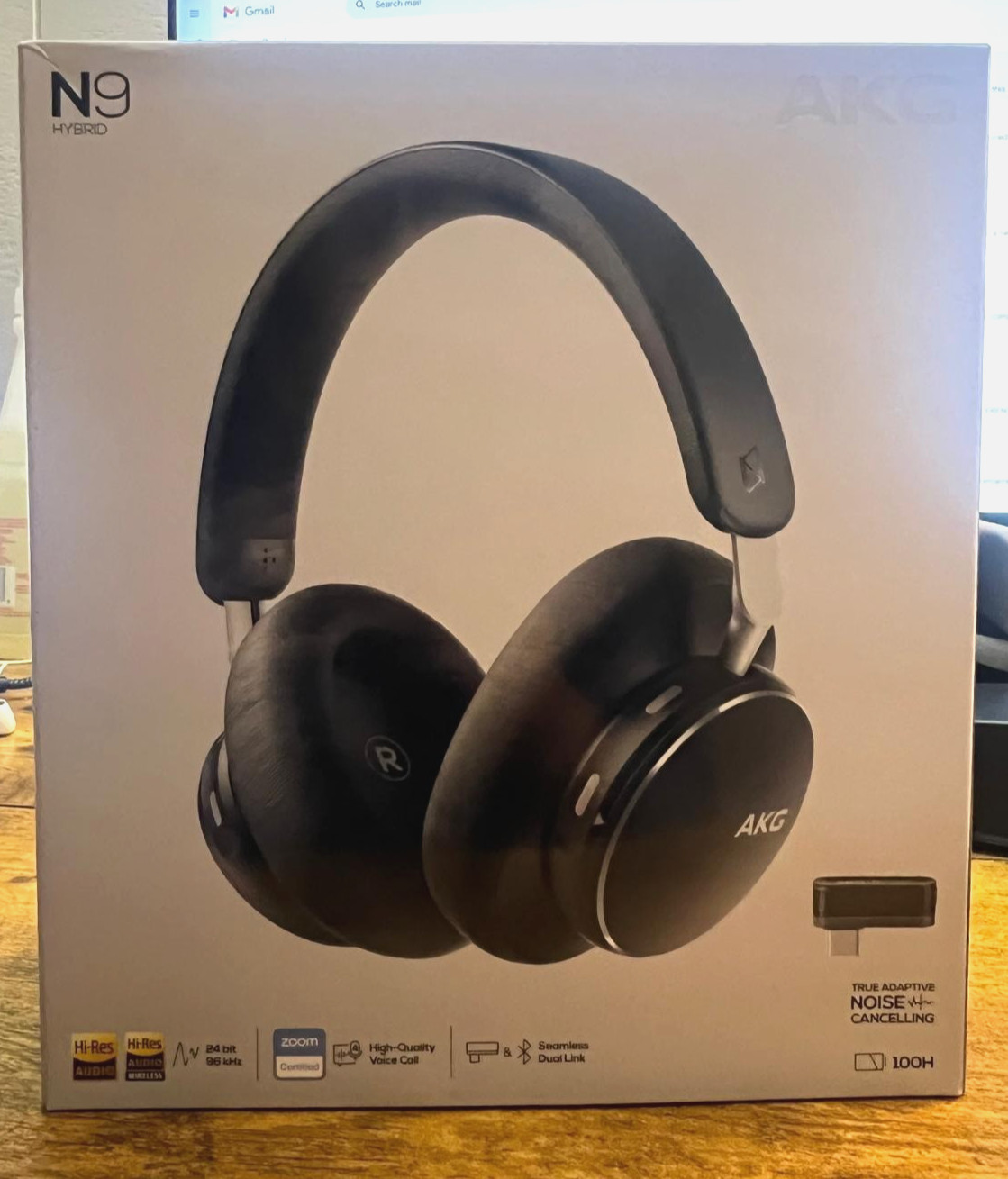 Harman AKG N9 Hybrid Wireless Headphones – Open Box