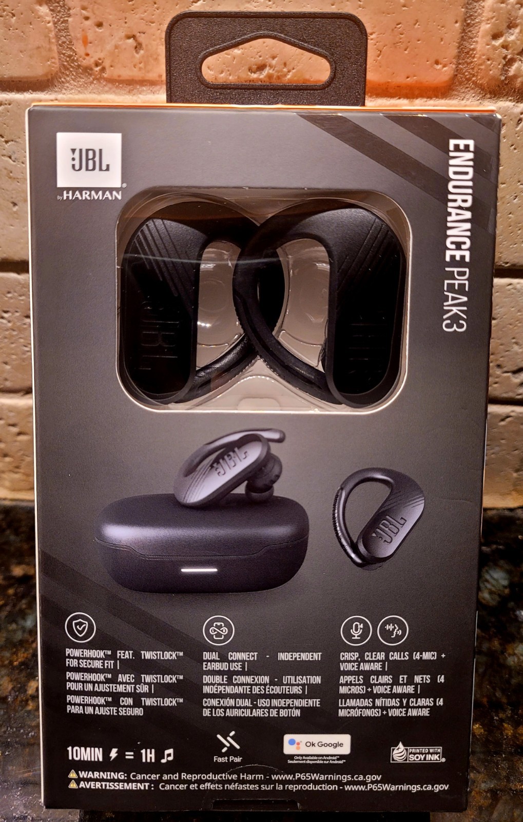 JBL Endurance Peak 3 – Dust and Water Proof (IP68) True Wireless Active Earbuds