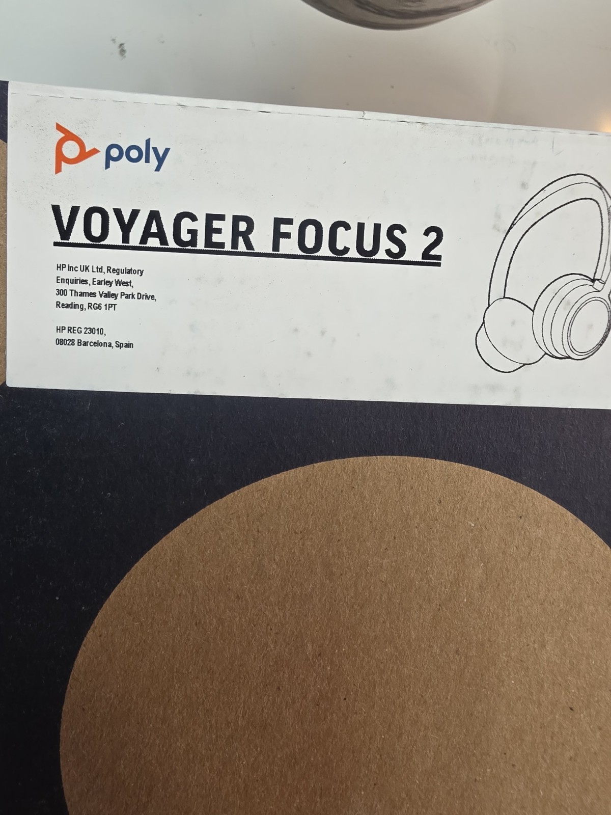 Poly Voyager Focus 2. New Open Box Free Delivery See Pictures.