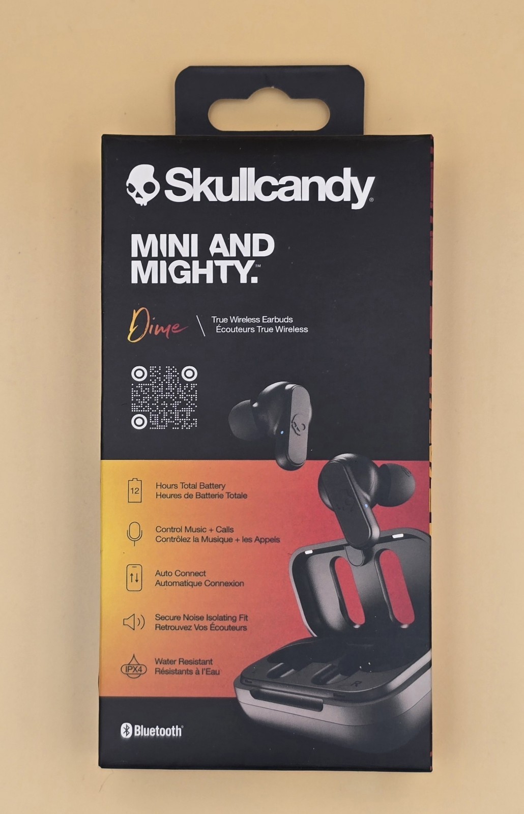 B046 Skullcandy Dime True Wireless In-Ear Earbud – True Black (S2DMW-P740)