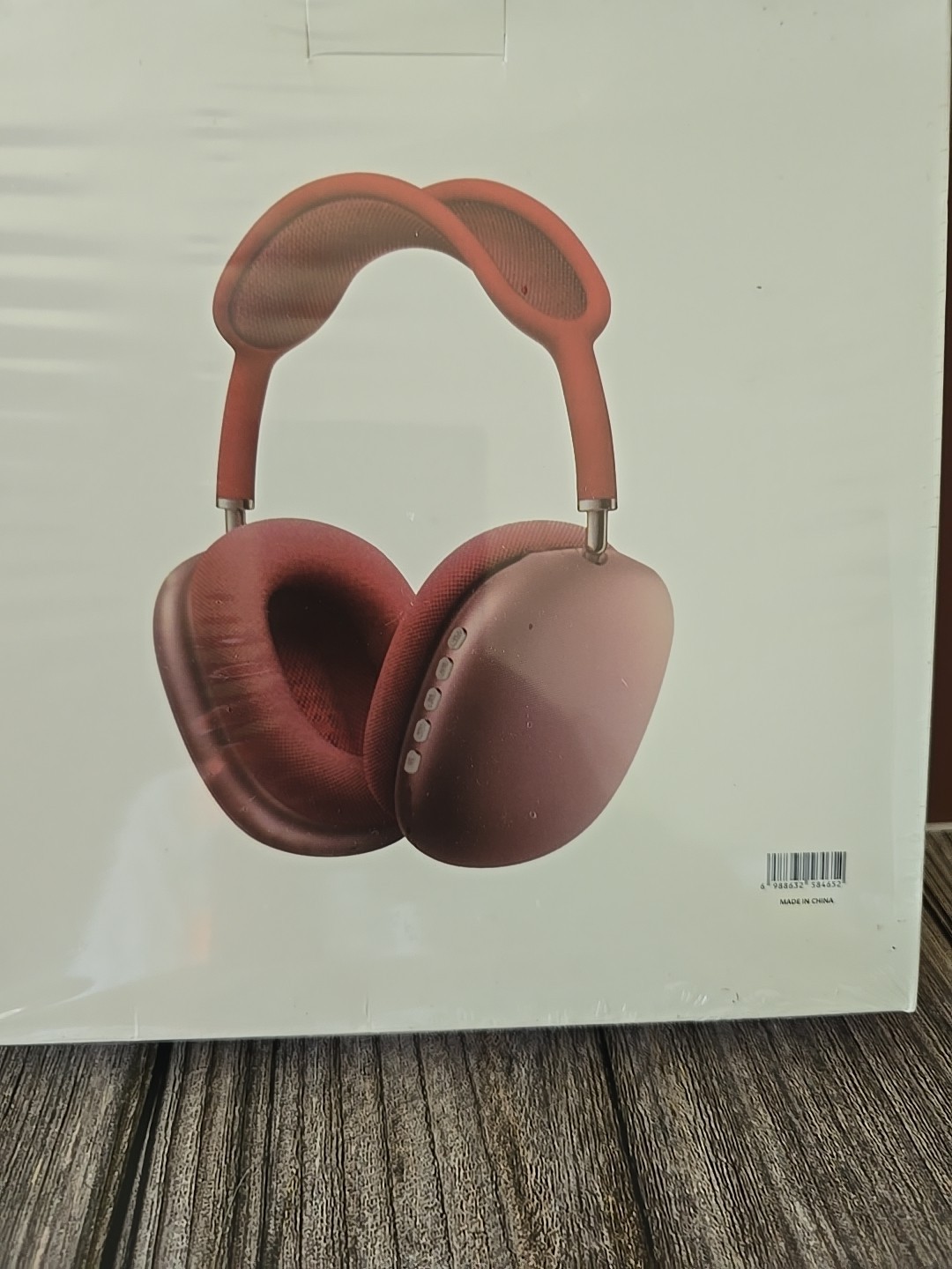New P9 Wireless Bluetooth Noise Canceling Headphones W/Microphone – Red