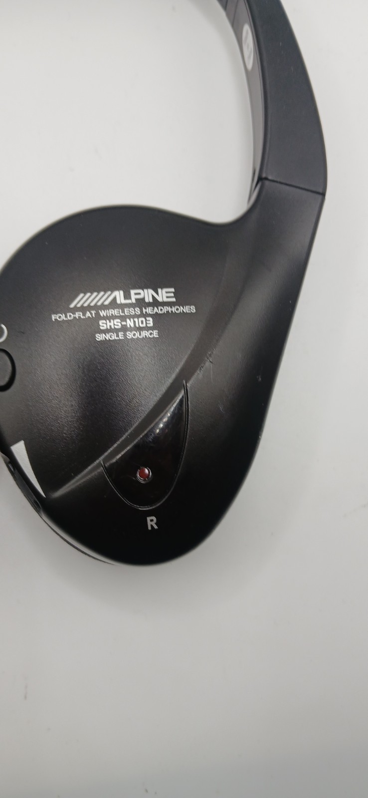 Alpine Audio SHS-N103 Single Source Wireless Mobile Media Headphones Works Clean