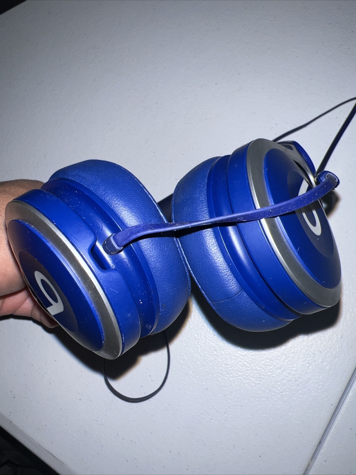Beats By Dr. Dre Blue “Wired” Headphones – Blue