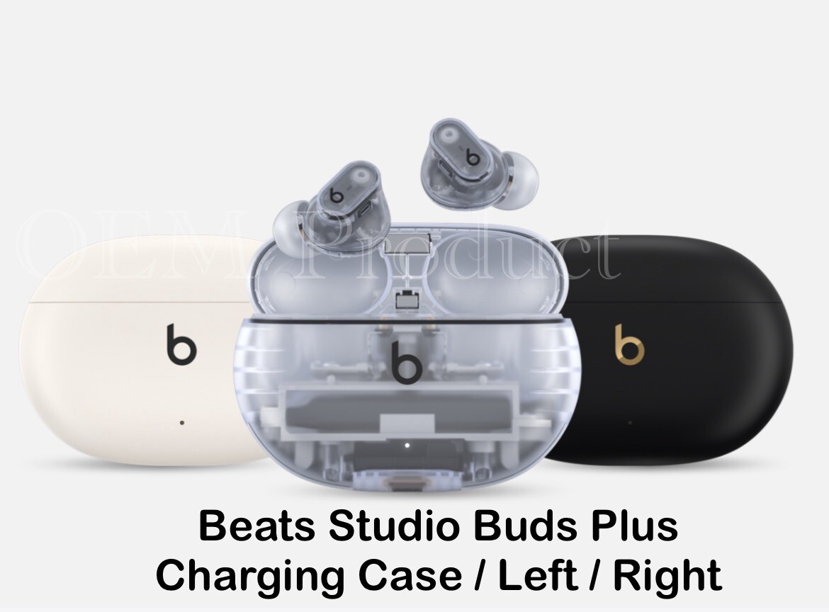 Original Replacement Beats Dr. Dre Studio Buds Plus Charging Case or Buds L/R
