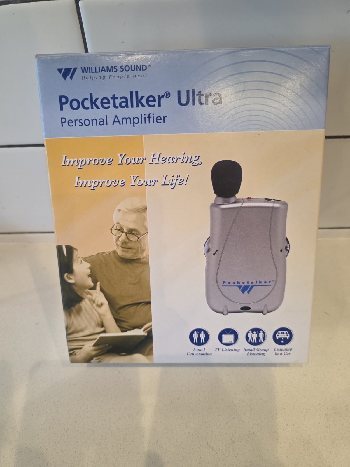 Williams Sound Pocketalker Ultra Personal Sound Amplifier PKT D1 H21