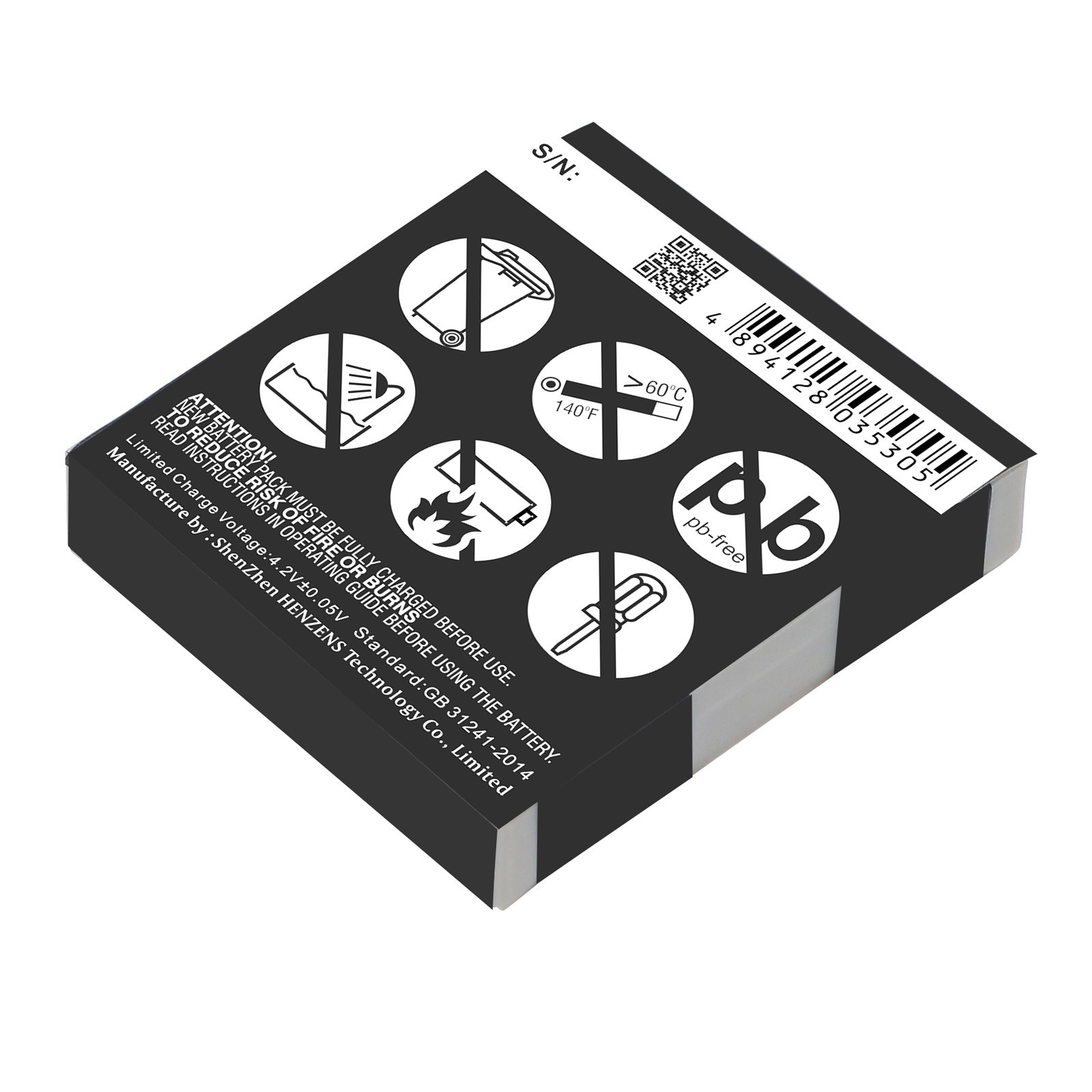 BATTERIE 3.7V 340mAh Type 14151-01 AHB602823 SG081003 For GN Netcom 9120 9125