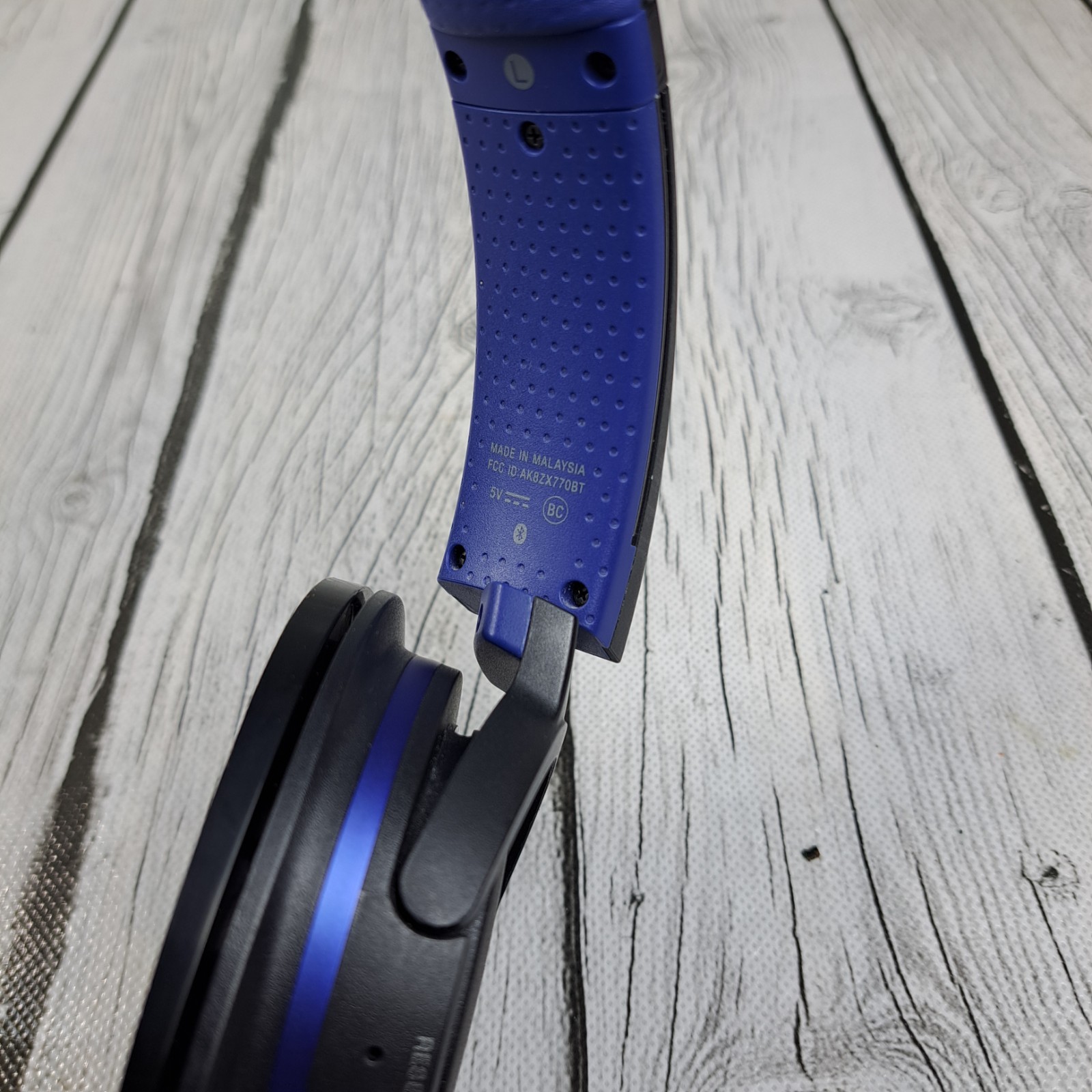 Sony MDR-ZX770BT Wireless Stereo Headset Black Blue