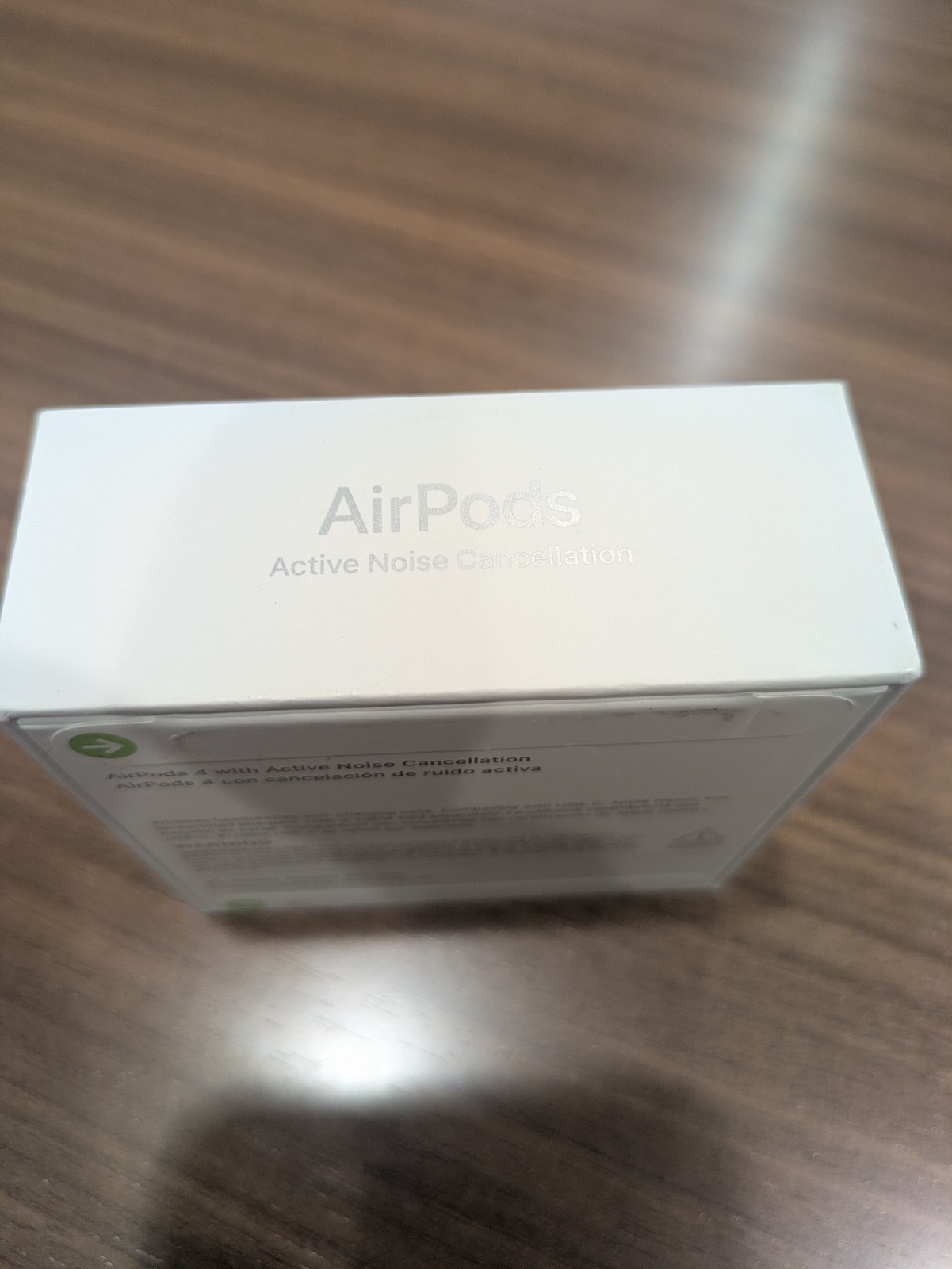 Apple AirPods 4 White with ANC In Ear Headphones MXP93LL/A
