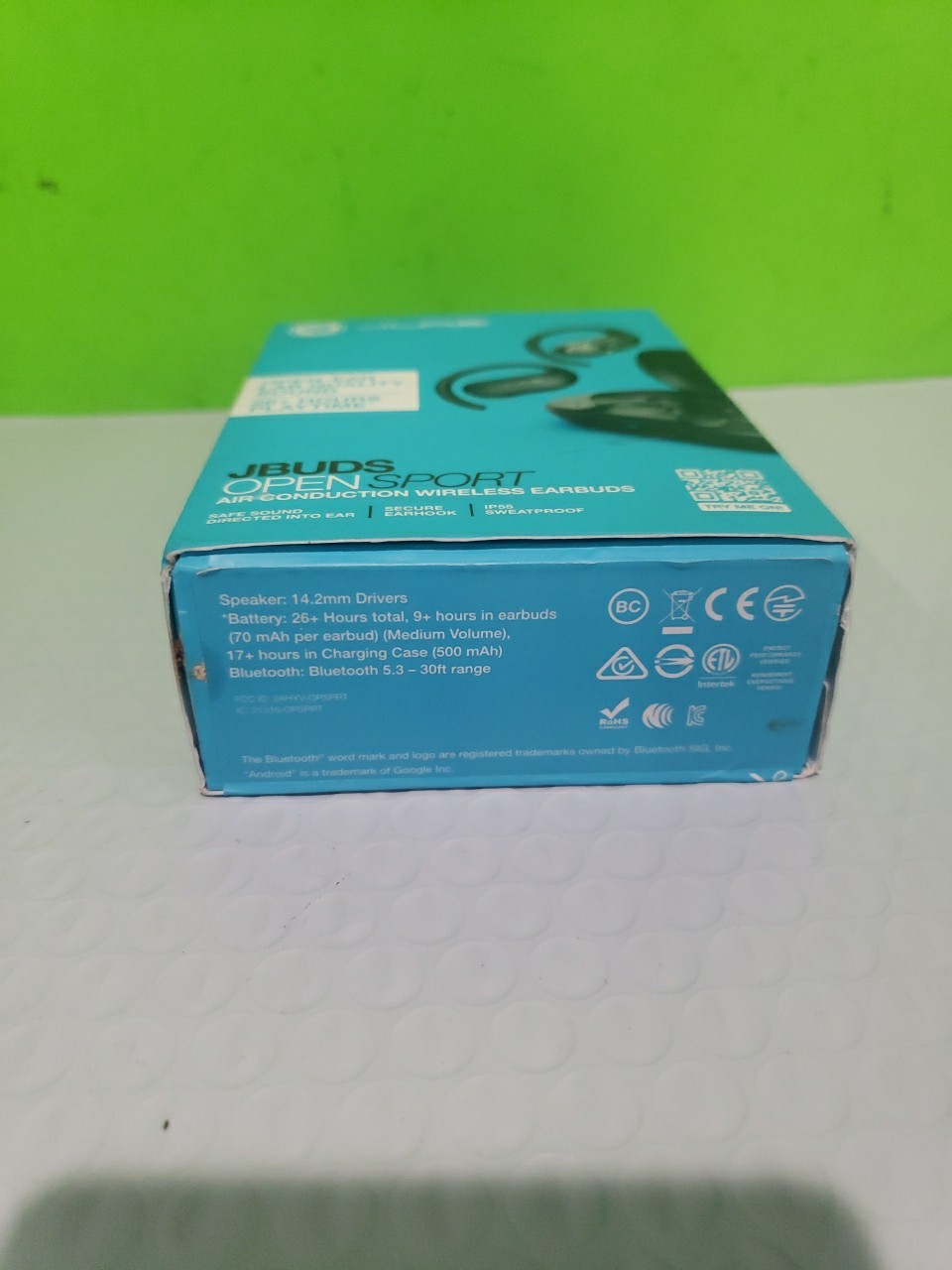 Jlab Jbuds Open Sport Air Conduction Wireless Earbuds Very Good Condition