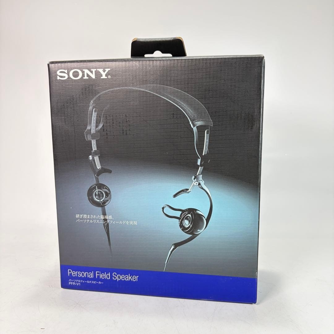 SONY PFR-V1 Personal Field Speaker Headphone System Boxed Tested Working JDM