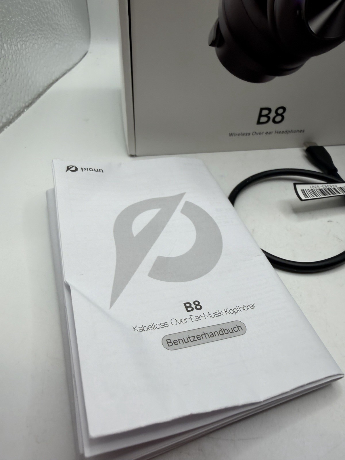 Headphones Picun B8 Bluetooth Headphones, 120H Playtime Wireless Bluetooth