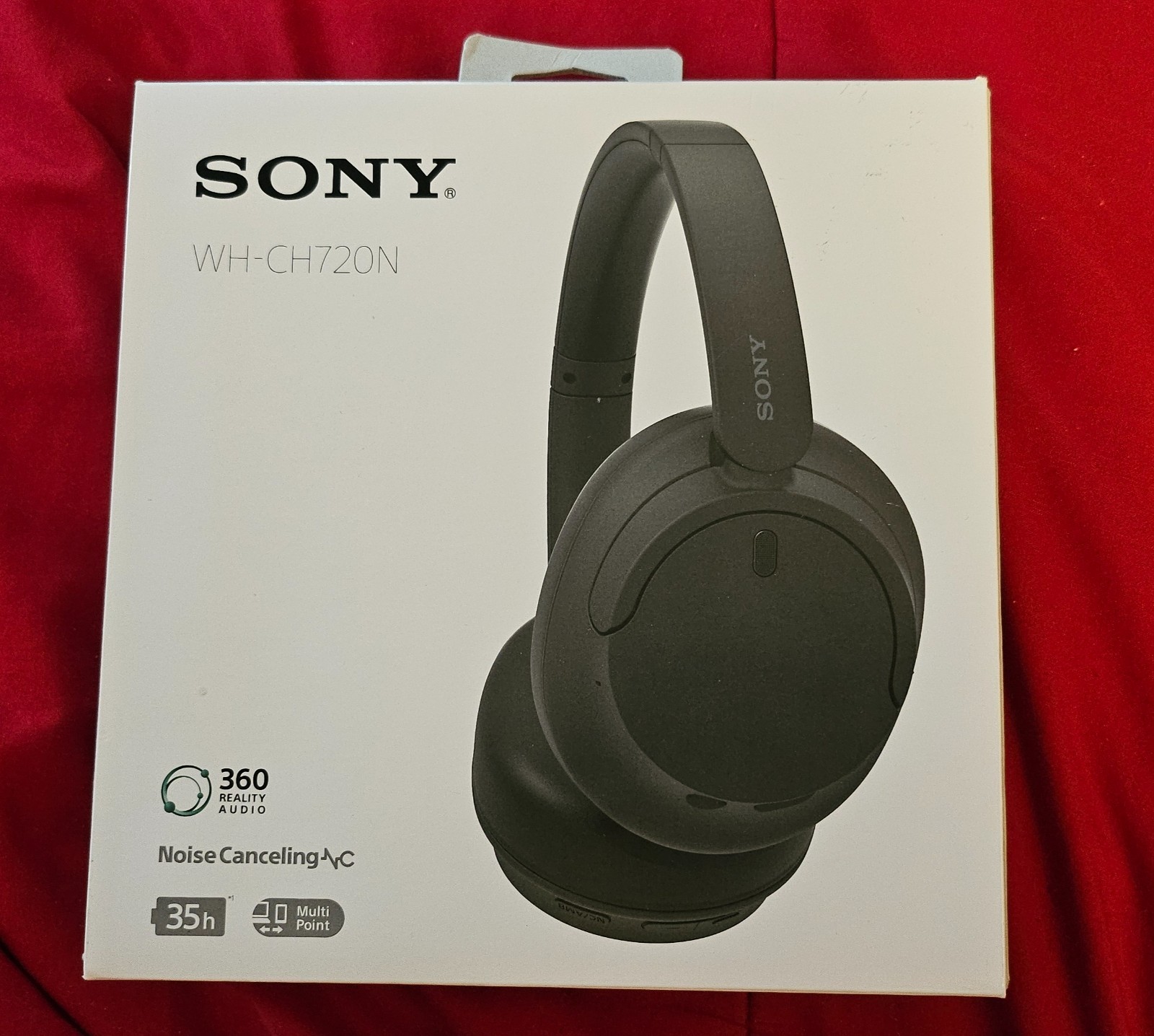 Sony WH-CH720N Black Wireless Bluetooth