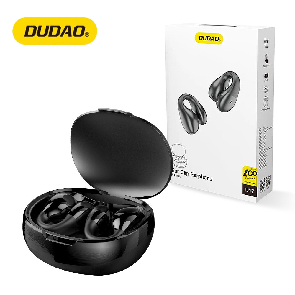 NEW Bone Conduction Earphone Bluetooth 5.2 Ear Clip on Ear Earring Wireless