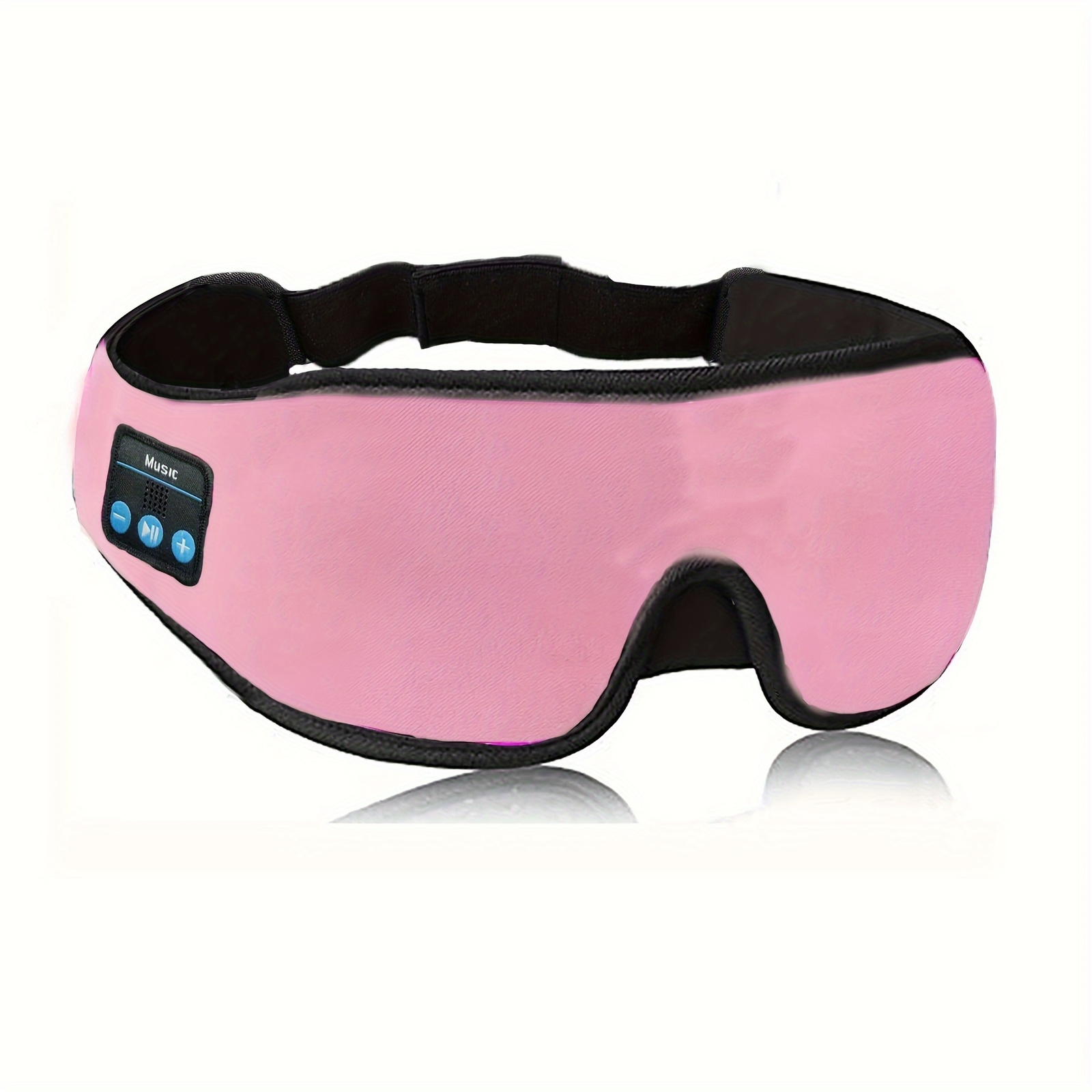 Women Men Music 3D Sleeping Eye Mask Blackout with Bluetooth Headphones Speakers