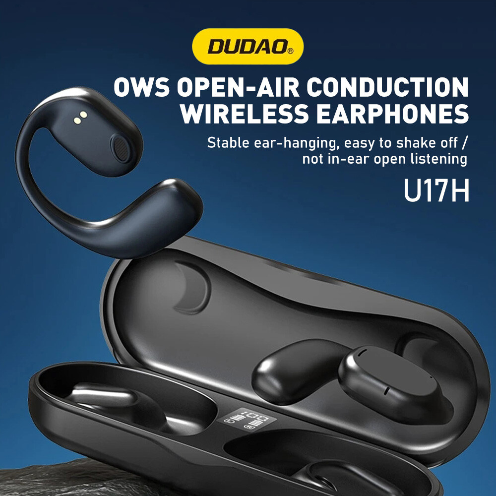 Bone Conduction Headphones Bluetooth 5.3 Wireless Open-Ear Earbuds Sport Headset