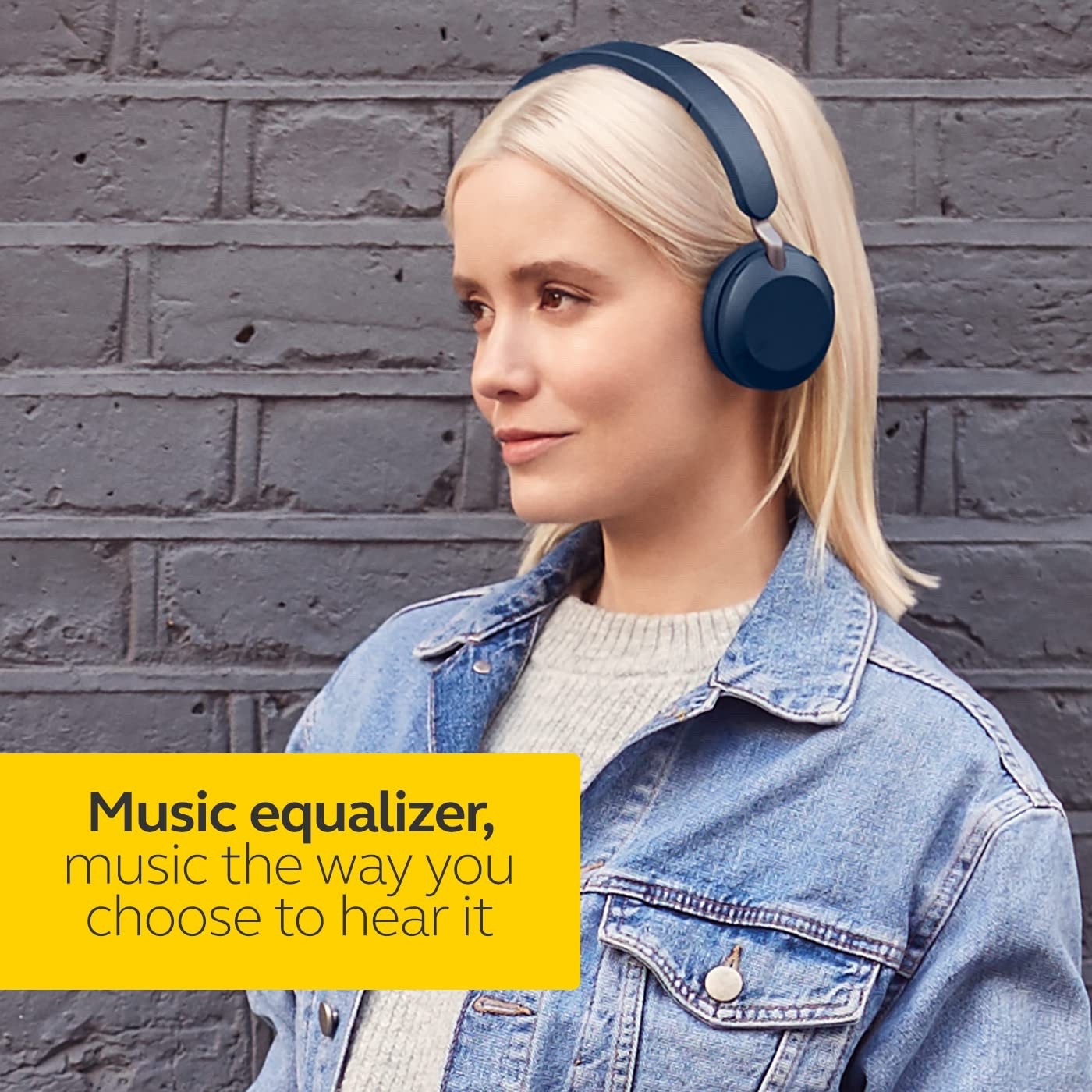 Jabra Elite 45h Wireless Bluetooth Headphones (Black) Fast Shipping