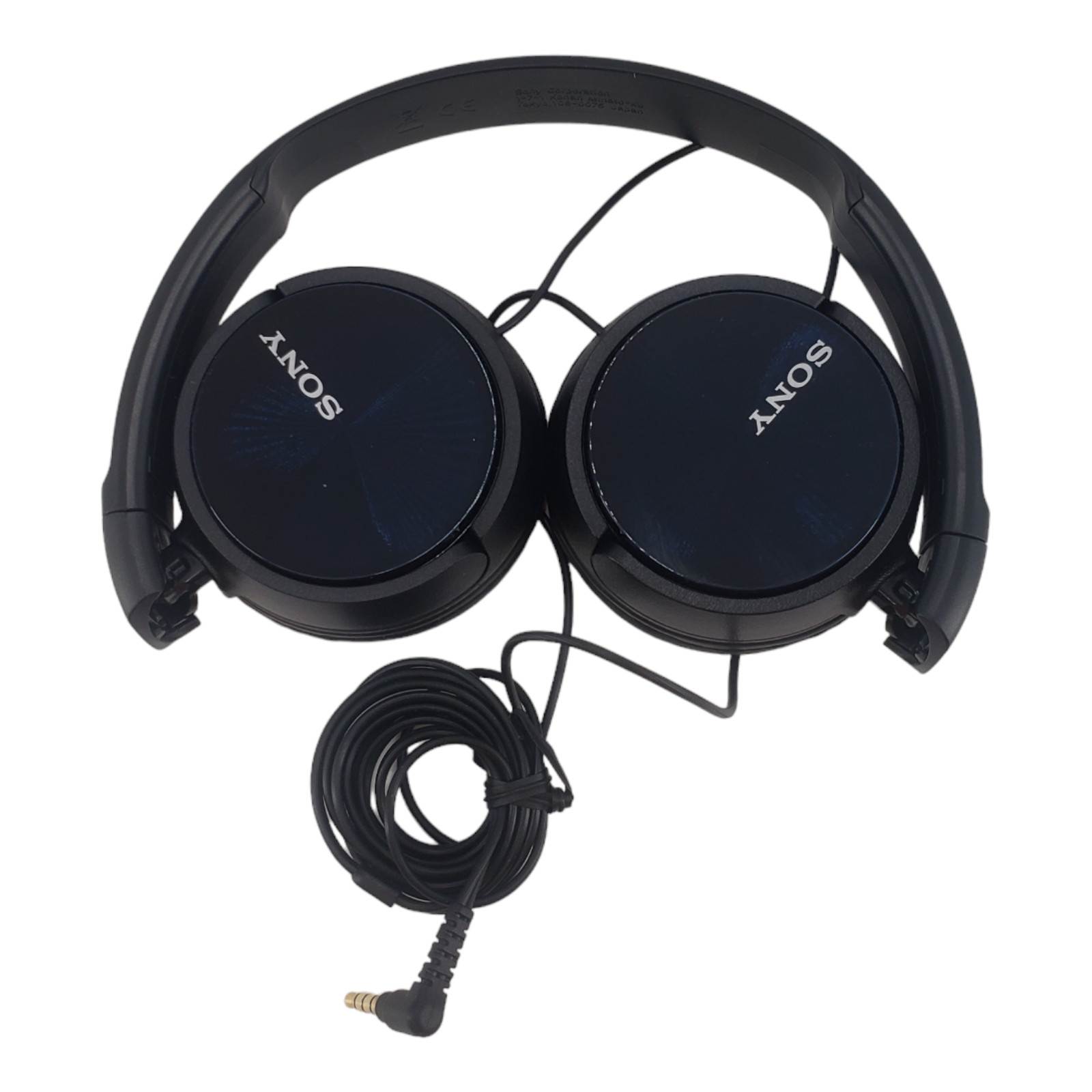 Sony MDR-ZX110/BLK ZX Series Stereo Wired Over Ear Headphones, MDRZX110 Black