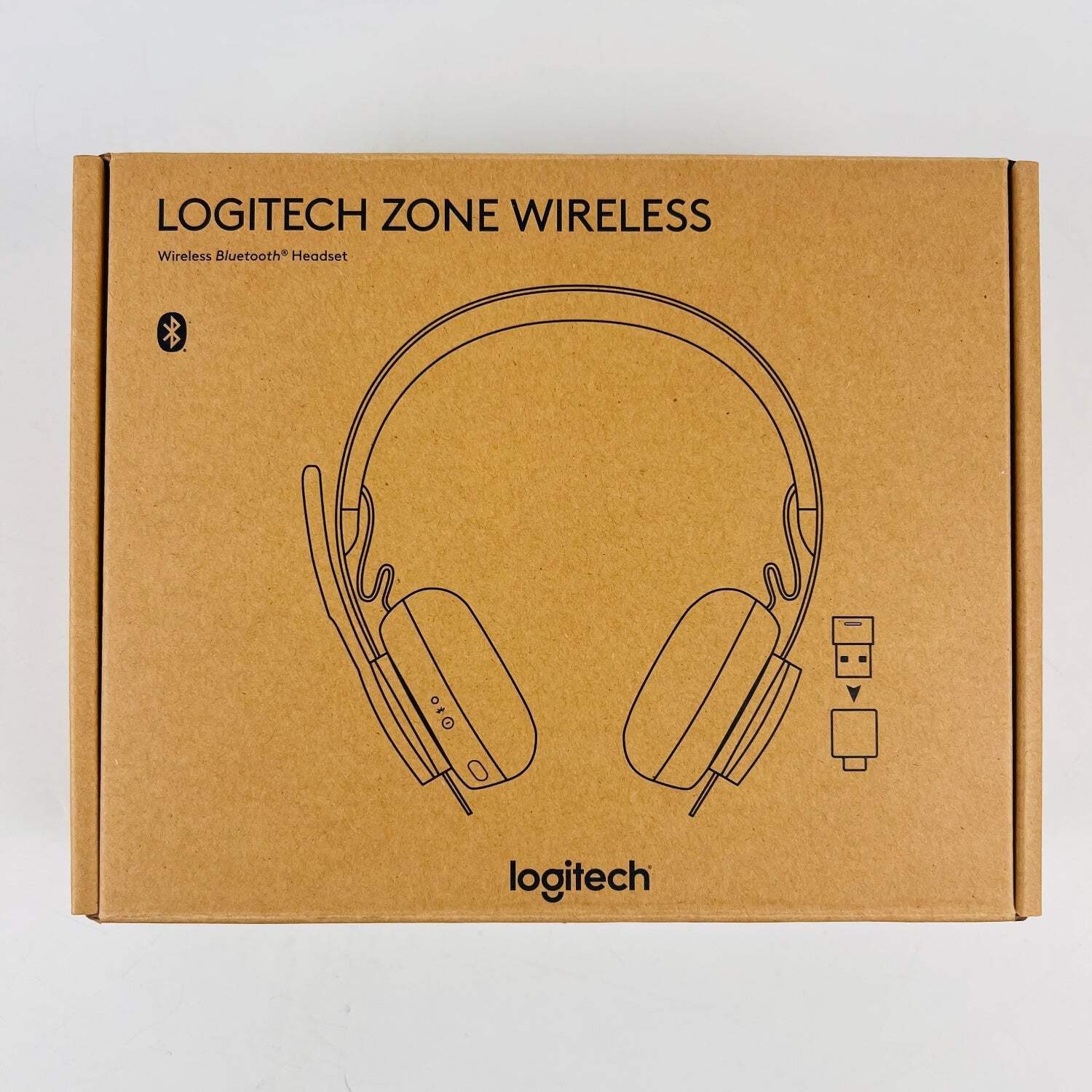 Logitech Zone Wireless Wireless Bluetooth Headset Black 640-008404