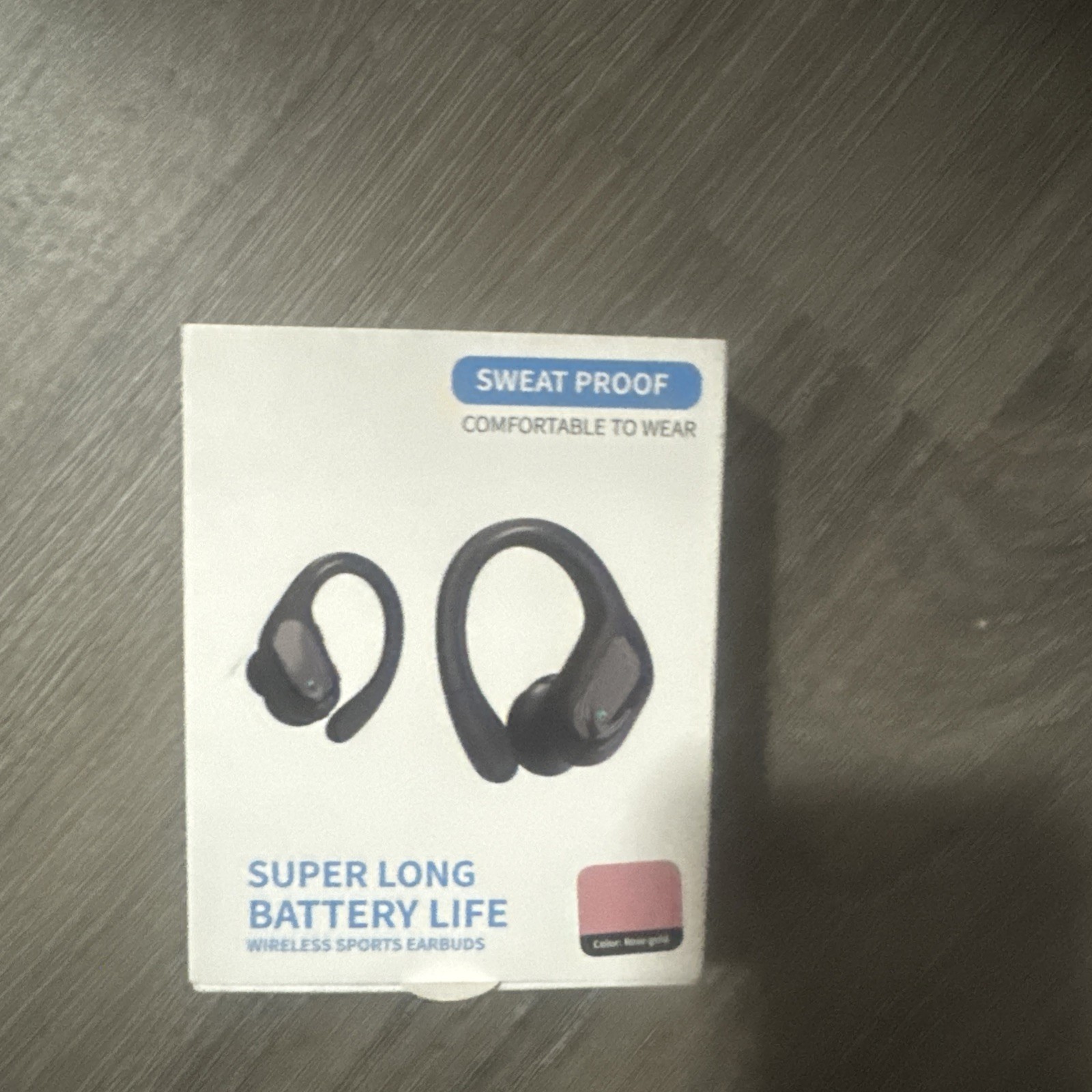 Sweat Proof BX17 Wireless Sports Earbuds w/ Case, Original Box and Manual