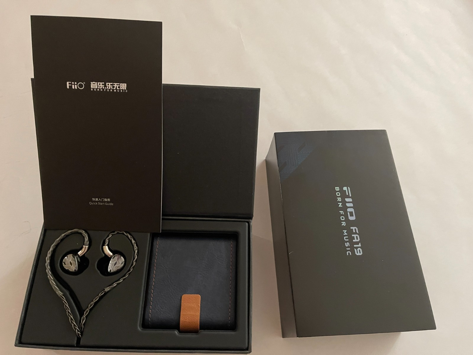 FiiO FA19 Flagship 10-BA Balanced Armature IEM Earphones, Excellent condition