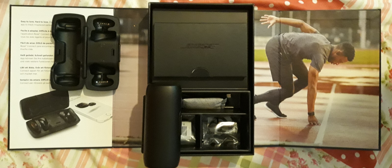 Bose SoundSport Free Wireless Headphones in Ear Earbuds [ Charging Dock Only ]