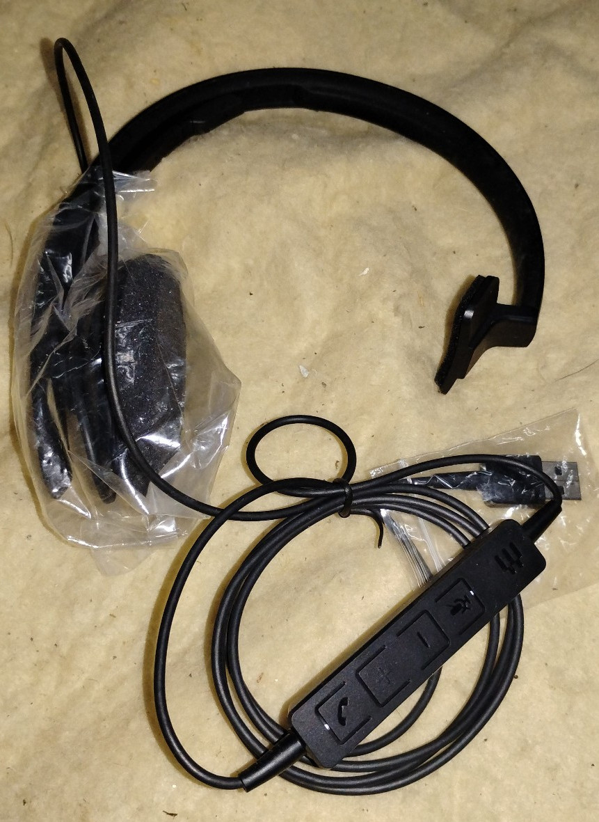 Sennheiser SC 130 USB Headset Head-band Headphones 508314 – Monaural, 115 dB SPL