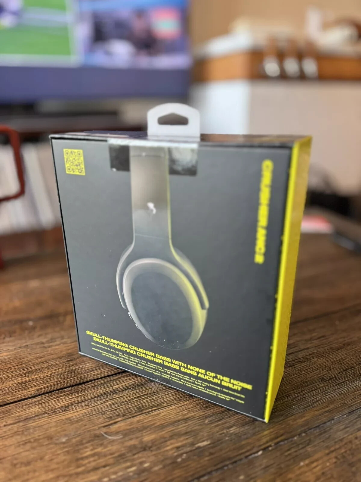 Skullcandy Crusher ANC 2 Bluetooth Wireless Headphones – Black (S6CAW-R740) -NEW