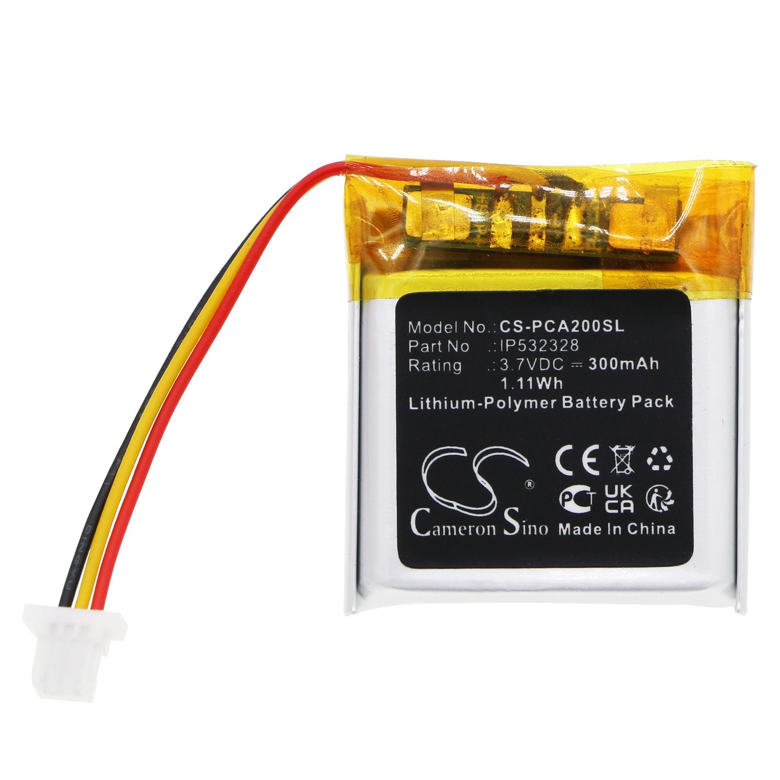BATTERIE 300mAh Type IP532328 For Phonak 2 Audio Streamer, Compilot Air II