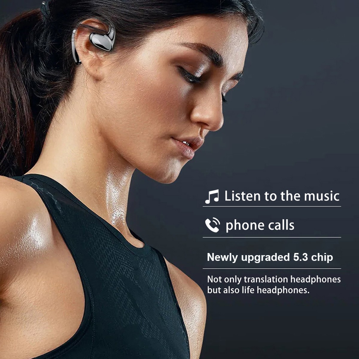 155+ Languages Translator Earbuds Wireless Bluetooth Two Way Translator Device