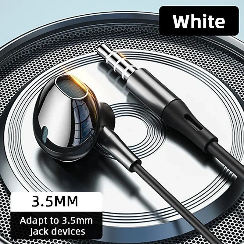 For Samsung HiFi Bass Stereo Earphones USB-C 3.5mm Wired Headphones