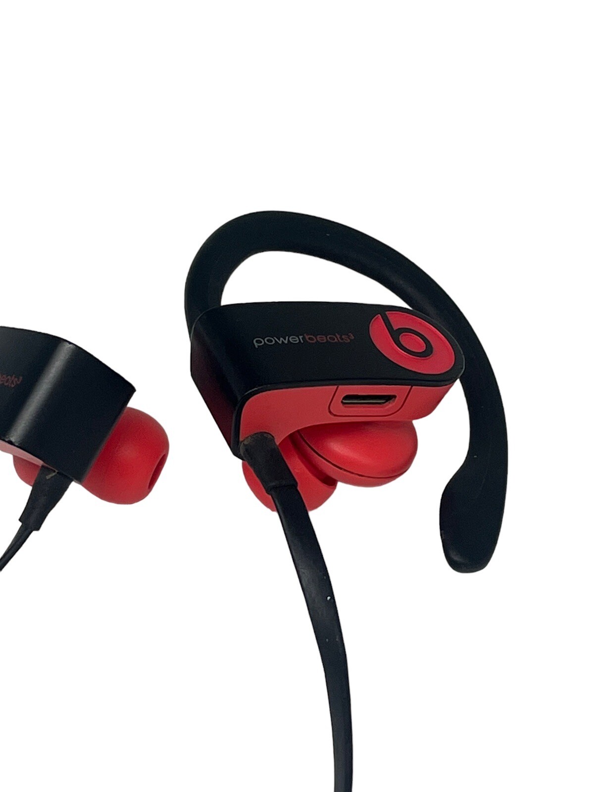 Beats by Dr. Dre PowerBeats 3 Headphones Bluetooth Tested Missing Ear Hook