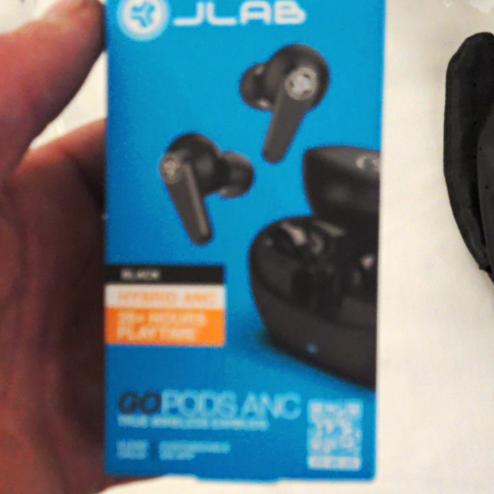 JLab GO Pods ANC True Wireless Bluetooth Earbuds IP55 Multipoint Black