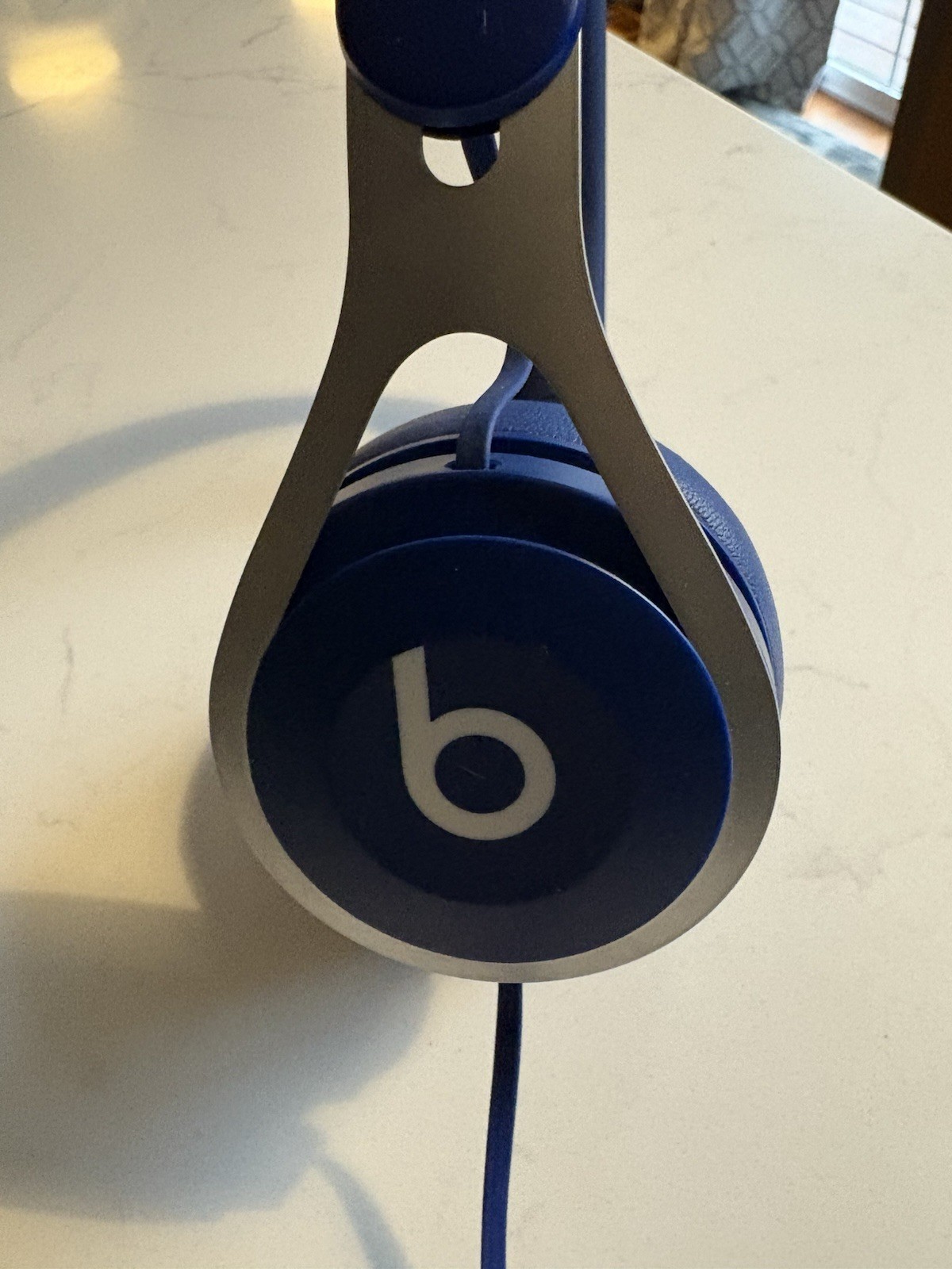 Dr Dre Beats EP Wired On Ear Headphones Battery-Free, -Blue