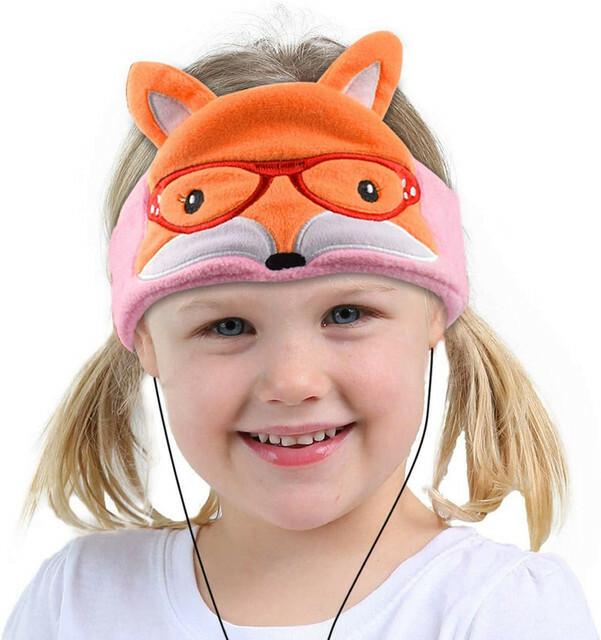 Contixo H1 Kids Soft Fleece On-Ear Headphones Animal Design Warm Earphone
