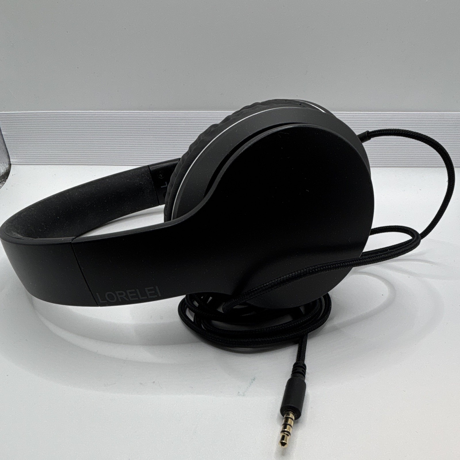 LORELEI X6 Black Over-Ear Wired Headphones 3.5mm Jack Stereo