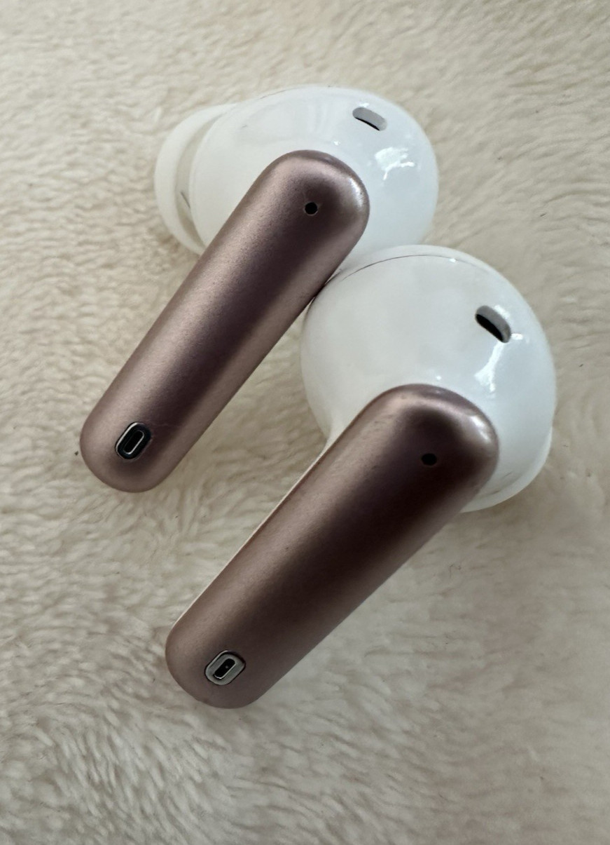 Wireless Bluetooth Earbuds Model A90 Pro with Charging Case – Pink