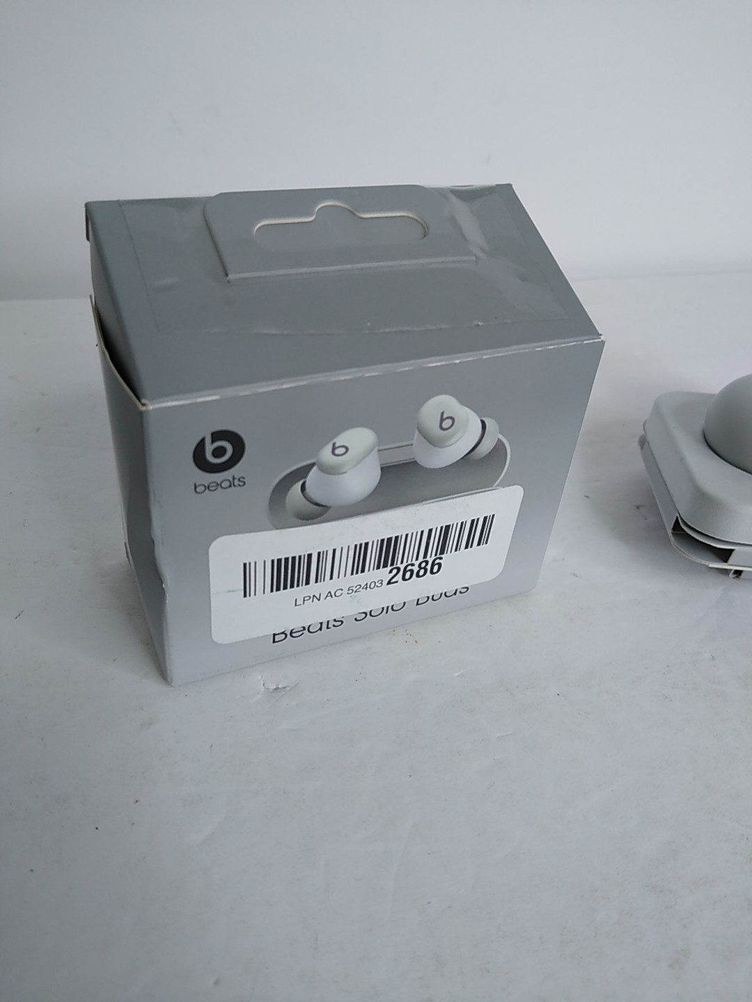 Beats Solo Buds MUVY3LL/A – Wireless Bluetooth Earbuds Storm Gray Open Box