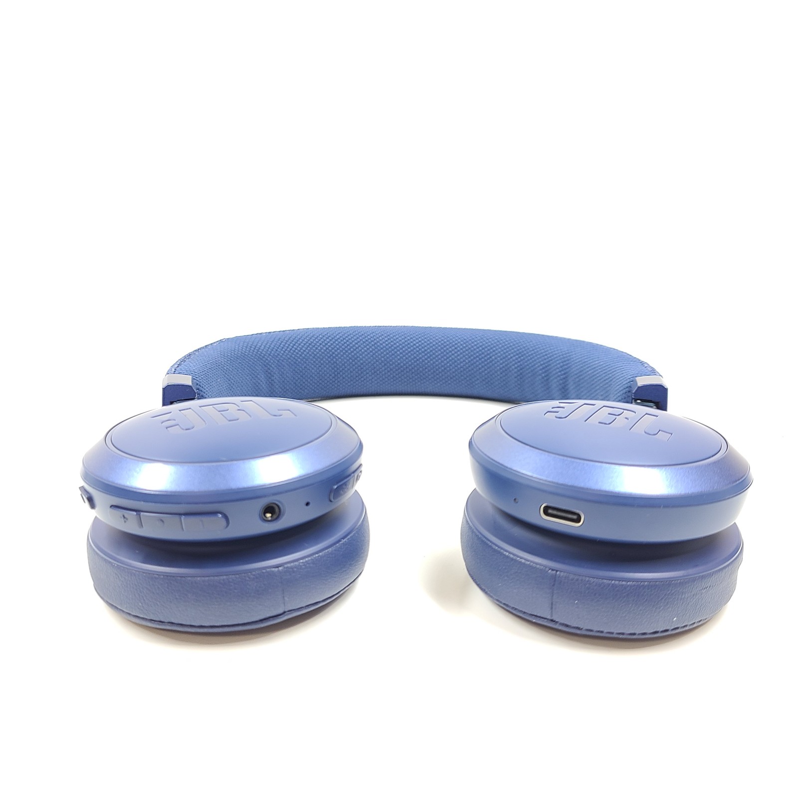 JBL Live 460NC Wireless On-Ear Noise Cancelling Headphones – Blue V1