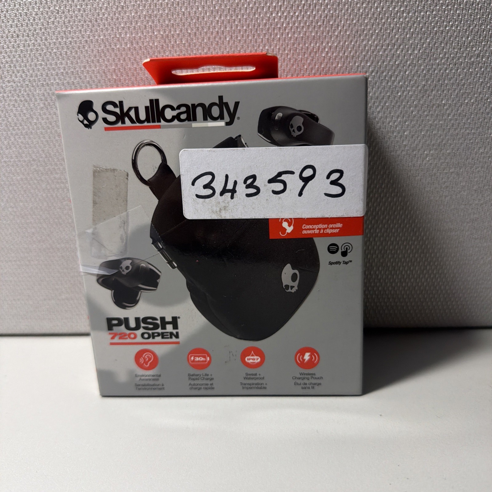 Skullcandy Push 720 Open Wireless Open Ear Bluetooth Earbuds, Headphones 0009
