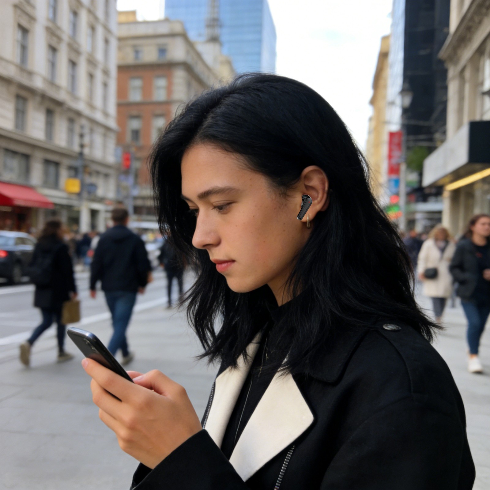 AI Translation Earbuds with 164 Languages Real-Time for Travel Business Learning